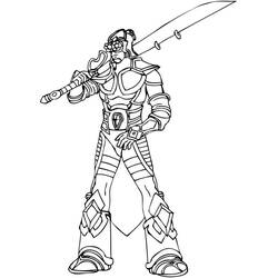 Dessin à colorier: League of Legends (Jeux Vidéos) #173697 - Coloriages à Imprimer Gratuits