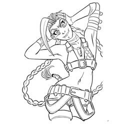 Dessin à colorier: League of Legends (Jeux Vidéos) #173701 - Coloriages à Imprimer Gratuits