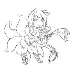 Dessin à colorier: League of Legends (Jeux Vidéos) #173714 - Coloriages à Imprimer Gratuits