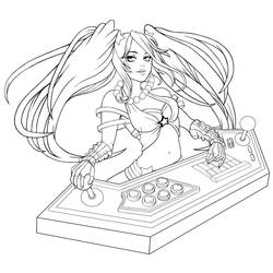 Dessin à colorier: League of Legends (Jeux Vidéos) #173726 - Coloriages à Imprimer Gratuits