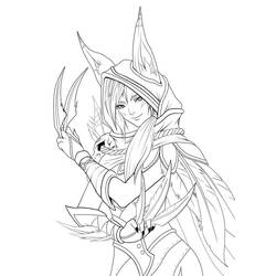Dessin à colorier: League of Legends (Jeux Vidéos) #173736 - Coloriages à Imprimer Gratuits