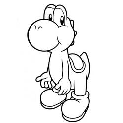 Dessin à colorier: Mario (Jeux Vidéos) #172112 - Coloriages à Imprimer Gratuits