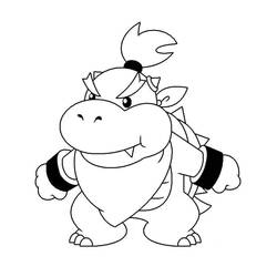 Dessin à colorier: Mario (Jeux Vidéos) #172114 - Coloriages à Imprimer Gratuits