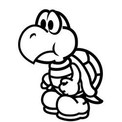 Dessin à colorier: Mario (Jeux Vidéos) #172123 - Coloriages à Imprimer Gratuits