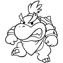 Dessin à colorier: Mario (Jeux Vidéos) #172130 - Coloriages à Imprimer Gratuits