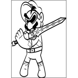 Dessin à colorier: Mario (Jeux Vidéos) #172162 - Coloriages à Imprimer Gratuits