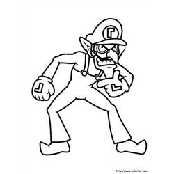 Dessin à colorier: Mario Bros (Jeux Vidéos) #112489 - Coloriages à Imprimer Gratuits