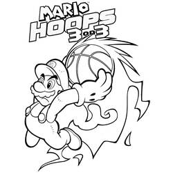 Dessin à colorier: Mario Bros (Jeux Vidéos) #112554 - Coloriages à Imprimer Gratuits