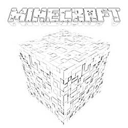 Dessin à colorier: Minecraft (Jeux Vidéos) #113770 - Coloriages à Imprimer Gratuits