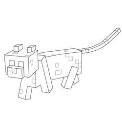 Dessin à colorier: Minecraft (Jeux Vidéos) #171132 - Coloriages à Imprimer Gratuits