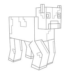 Dessin à colorier: Minecraft (Jeux Vidéos) #171133 - Coloriages à Imprimer Gratuits