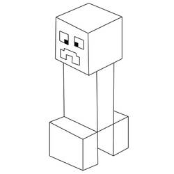Dessin à colorier: Minecraft (Jeux Vidéos) #171138 - Coloriages à Imprimer Gratuits