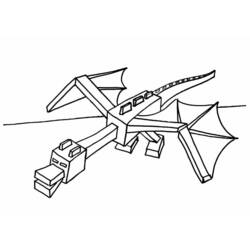 Dessin à colorier: Minecraft (Jeux Vidéos) #171143 - Coloriages à Imprimer Gratuits