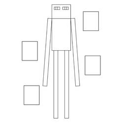 Dessin à colorier: Minecraft (Jeux Vidéos) #171145 - Coloriages à Imprimer Gratuits