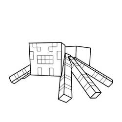 Dessin à colorier: Minecraft (Jeux Vidéos) #171171 - Coloriages à Imprimer Gratuits