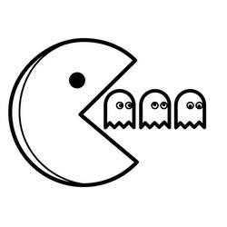 Coloriage Pac-man (Jeux Vidéos) #207776 à imprimer et colorier