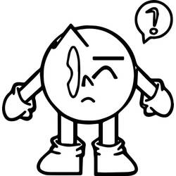 Coloriage Pac-man (Jeux Vidéos) #207778 à imprimer et colorier