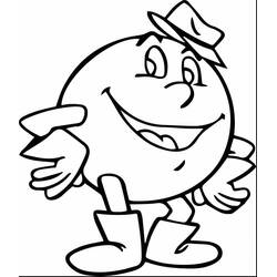 Coloriage Pac-man (Jeux Vidéos) #207779 à imprimer et colorier