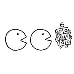 Coloriage Pac-man (Jeux Vidéos) #207783 à imprimer et colorier