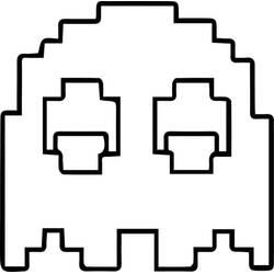 Coloriage Pac-man (Jeux Vidéos) #207785 à imprimer et colorier