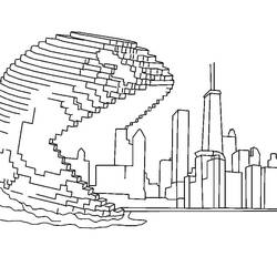 Coloriage Pac-man (Jeux Vidéos) #207790 à imprimer et colorier