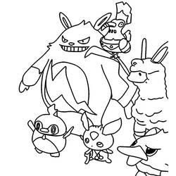 Coloriage Palworld (Jeux Vidéos) #209687 à imprimer et colorier