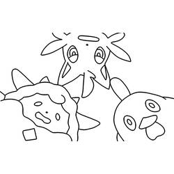 Coloriage Palworld (Jeux Vidéos) #209690 à imprimer et colorier