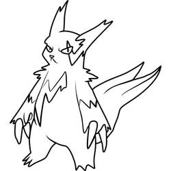 Coloriage Pokémon (Jeux Vidéos) #170746 à imprimer et colorier