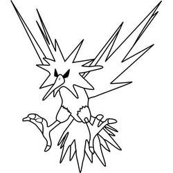 Coloriage Pokémon (Jeux Vidéos) #170747 à imprimer et colorier