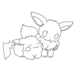 Coloriage Pokémon (Jeux Vidéos) #171062 à imprimer et colorier