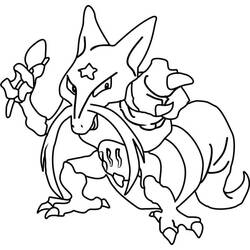 Coloriage Pokémon (Jeux Vidéos) #171108 à imprimer et colorier