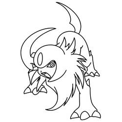 Coloriage Pokémon (Jeux Vidéos) #171109 à imprimer et colorier