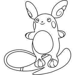 Coloriage Pokémon (Jeux Vidéos) #171116 à imprimer et colorier