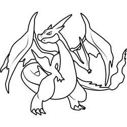 Coloriage Pokémon (Jeux Vidéos) #171223 à imprimer et colorier