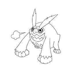 Coloriage Pokémon (Jeux Vidéos) #171239 à imprimer et colorier