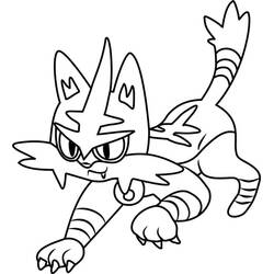 Coloriage Pokémon (Jeux Vidéos) #171240 à imprimer et colorier