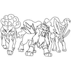 Coloriage Pokémon (Jeux Vidéos) #171833 à imprimer et colorier