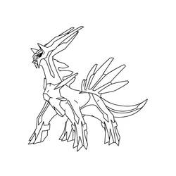 Coloriage Pokémon (Jeux Vidéos) #171834 à imprimer et colorier