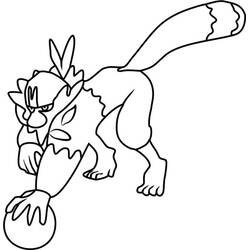 Coloriage Pokémon (Jeux Vidéos) #171870 à imprimer et colorier