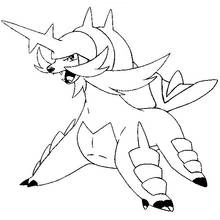 Coloriage Pokémon (Jeux Vidéos) #24644 à imprimer et colorier