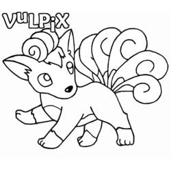 Dessin à colorier: Pokémon (Jeux Vidéos) #24647 - Coloriages à Imprimer Gratuits