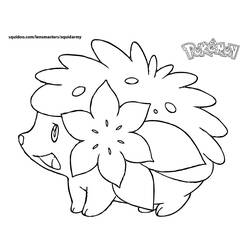 Coloriage Pokémon (Jeux Vidéos) #24659 à imprimer et colorier