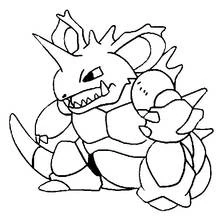 Coloriage Pokémon (Jeux Vidéos) #24752 à imprimer et colorier