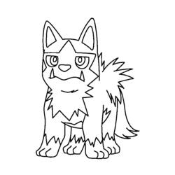 Coloriage Pokémon (Jeux Vidéos) #24755 à imprimer et colorier