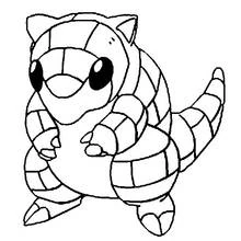 Coloriage Pokémon (Jeux Vidéos) #24763 à imprimer et colorier