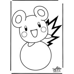 Coloriage Pokémon (Jeux Vidéos) #24803 à imprimer et colorier