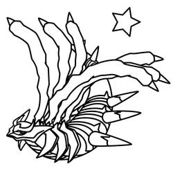 Dessin à colorier: Pokémon Giratina (Jeux Vidéos) #186827 - Coloriages à Imprimer Gratuits