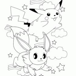 Dessin à colorier: Pokemon Go (Jeux Vidéos) #154357 - Coloriages à imprimer