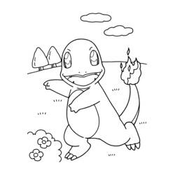 Dessin à colorier: Pokemon Go (Jeux Vidéos) #154404 - Coloriages à imprimer