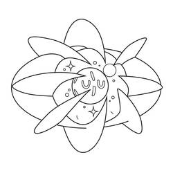 Coloriage Pokémon Légendaire (Jeux Vidéos) #202428 à imprimer et colorier